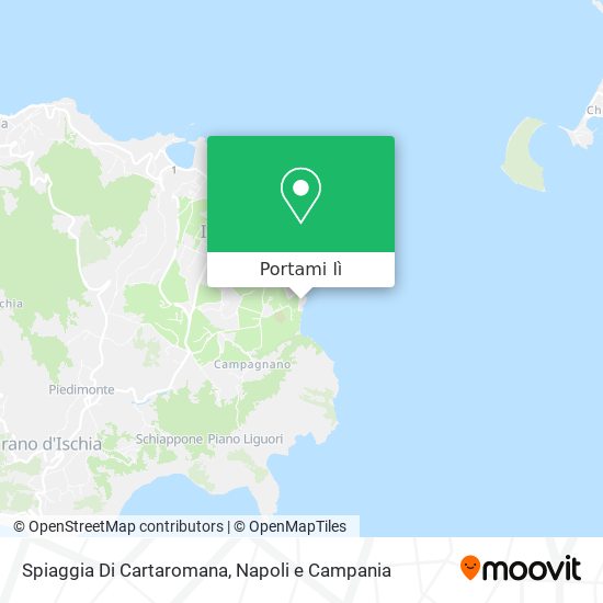 Mappa Spiaggia Di Cartaromana