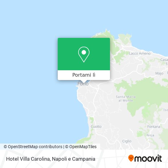 Mappa Hotel Villa Carolina