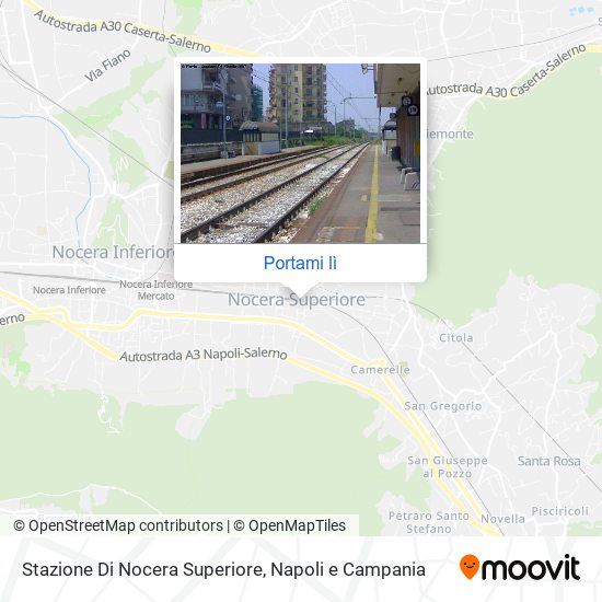 Mappa Stazione Di Nocera Superiore