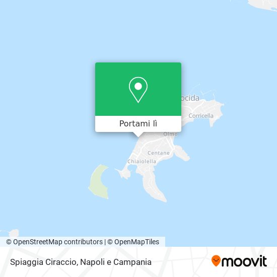 Mappa Spiaggia Ciraccio