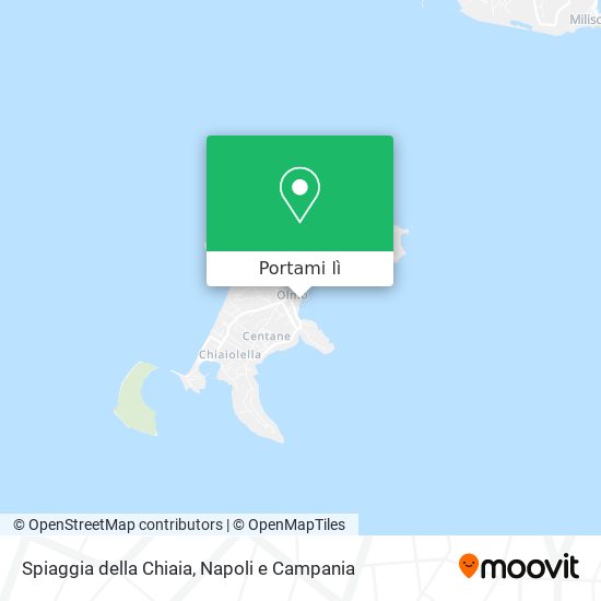 Mappa Spiaggia della Chiaia