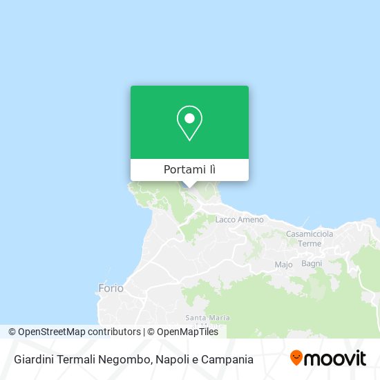 Mappa Giardini Termali Negombo