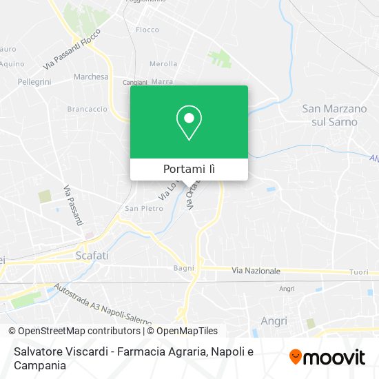 Mappa Salvatore Viscardi - Farmacia Agraria