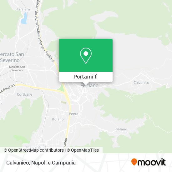 Mappa Calvanico