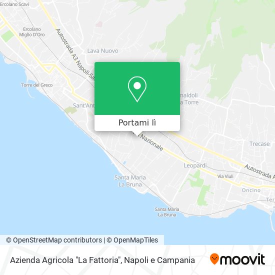 Mappa Azienda Agricola "La Fattoria"