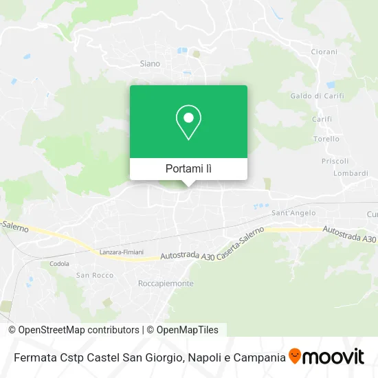 Mappa Fermata Cstp Castel San Giorgio