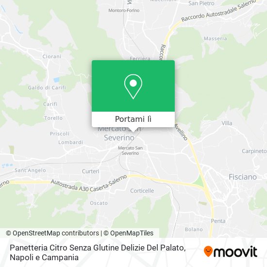 Mappa Panetteria Citro Senza Glutine Delizie Del Palato