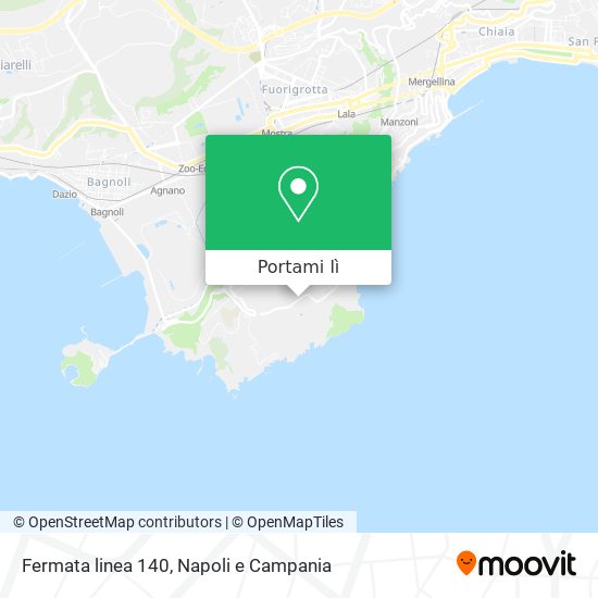 Mappa Fermata linea 140