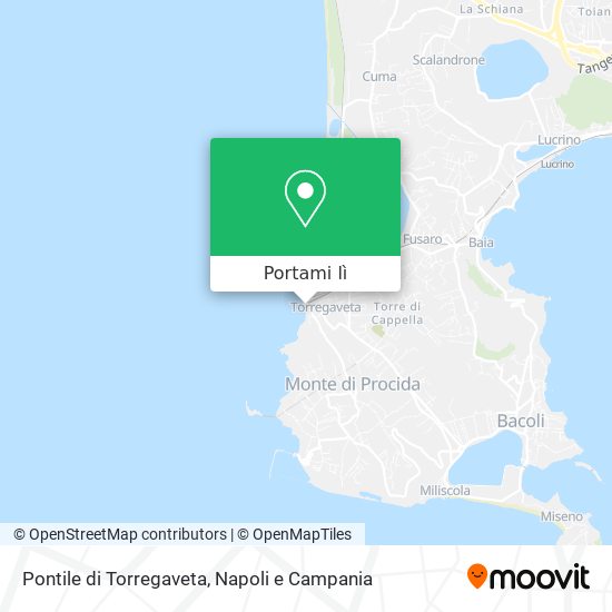Mappa Pontile di Torregaveta