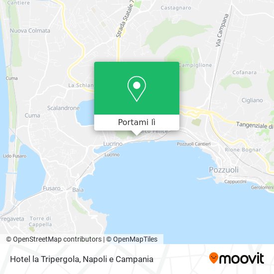 Mappa Hotel la Tripergola