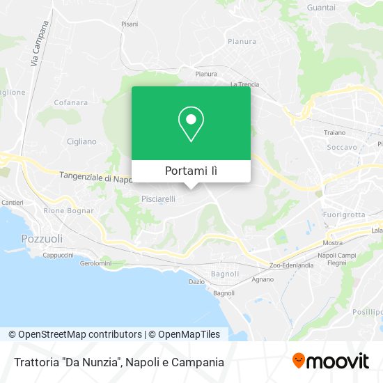 Mappa Trattoria "Da Nunzia"