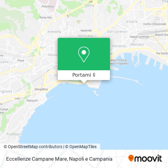 Mappa Eccellenze Campane Mare