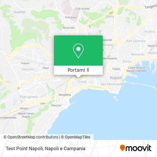 Mappa Test Point Napoli