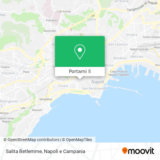 Mappa Salita Betlemme