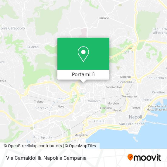 Mappa Via Camaldolilli