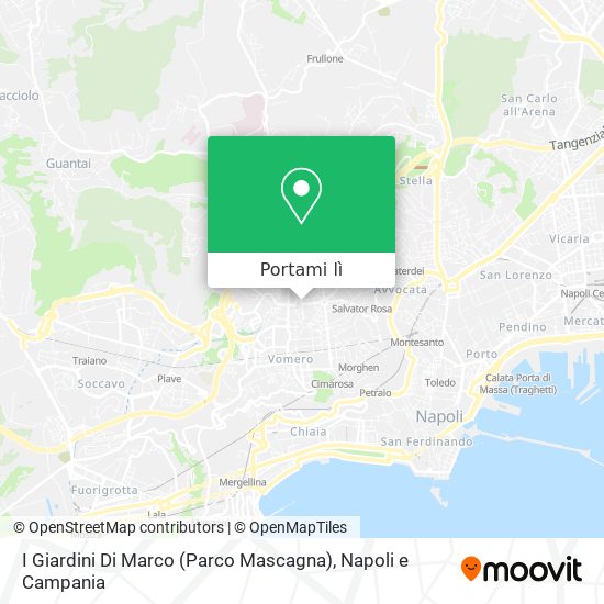 Mappa I Giardini Di Marco (Parco Mascagna)