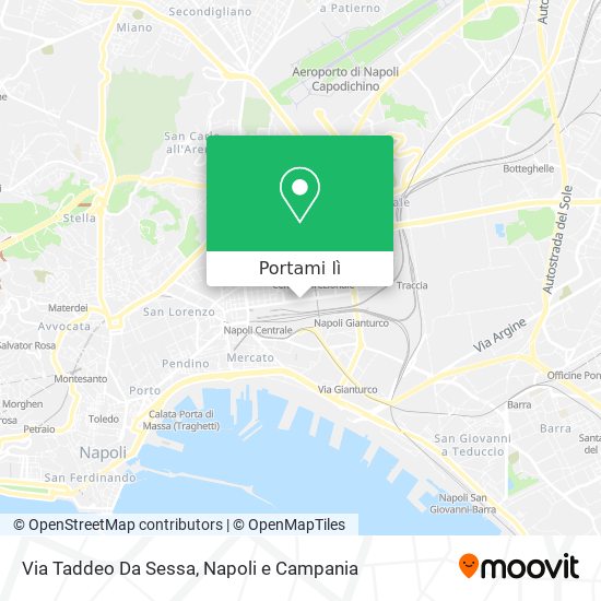 Mappa Via Taddeo Da Sessa