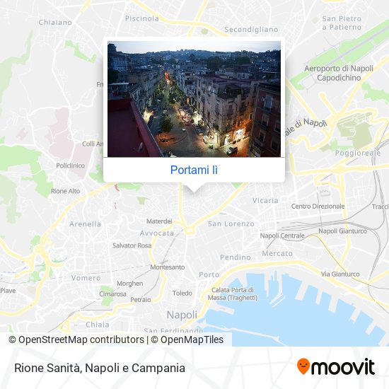 Mappa Rione Sanità