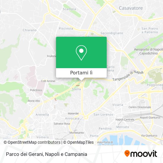 Mappa Parco dei Gerani