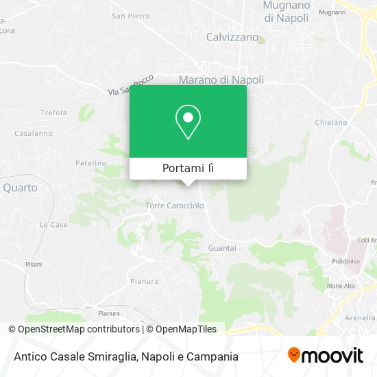 Mappa Antico Casale Smiraglia