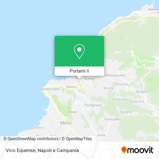 Mappa Vico Equense