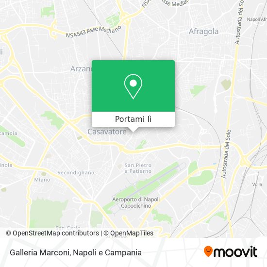 Mappa Galleria Marconi
