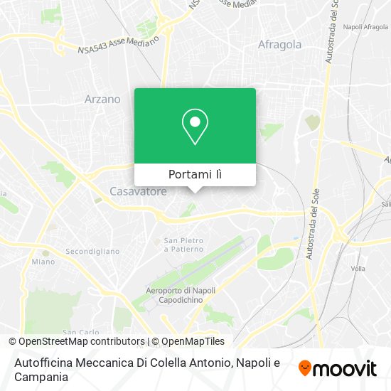 Mappa Autofficina Meccanica Di Colella Antonio