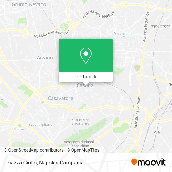 Mappa Piazza Cirillo