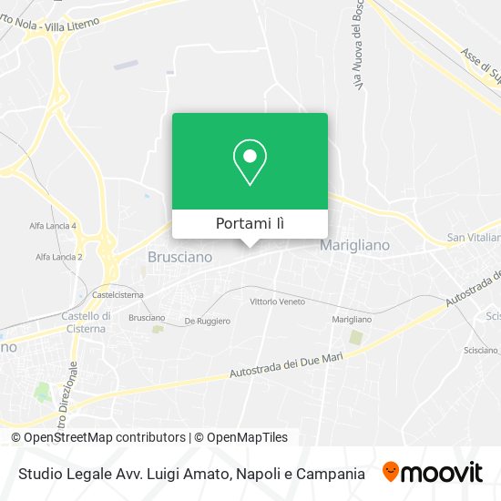 Mappa Studio Legale Avv. Luigi Amato