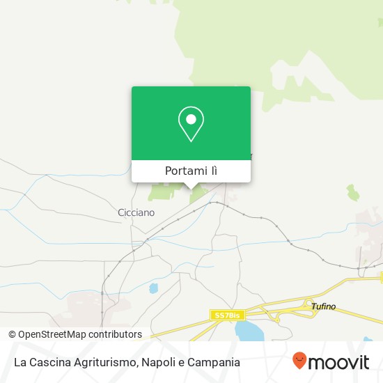 Mappa La Cascina Agriturismo