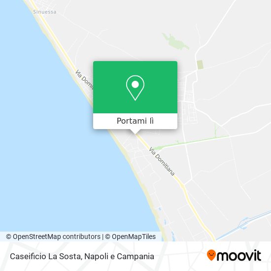Mappa Caseificio La Sosta
