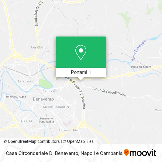 Mappa Casa Circondariale Di Benevento