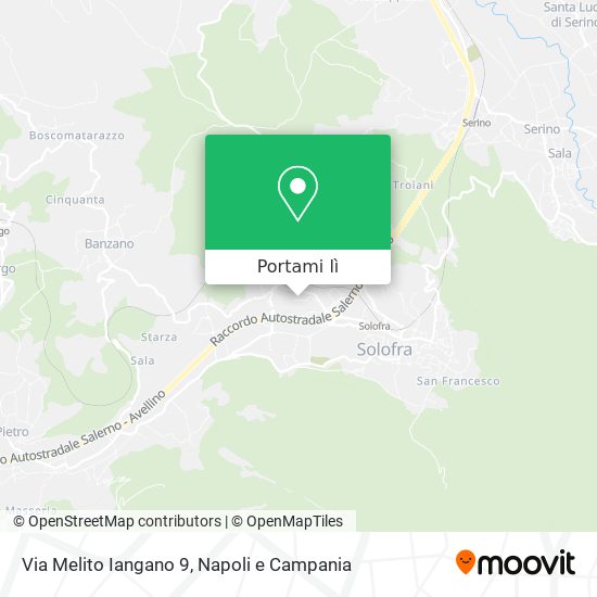 Mappa Via Melito Iangano 9