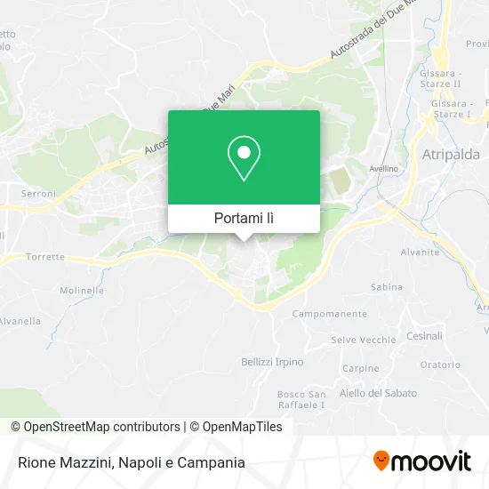 Mappa Rione Mazzini