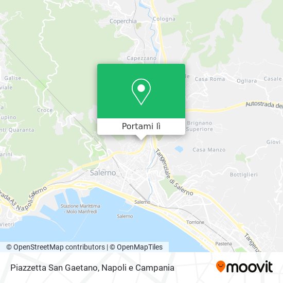 Mappa Piazzetta San Gaetano