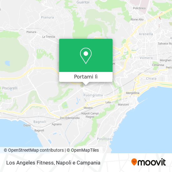 Mappa Los Angeles Fitness