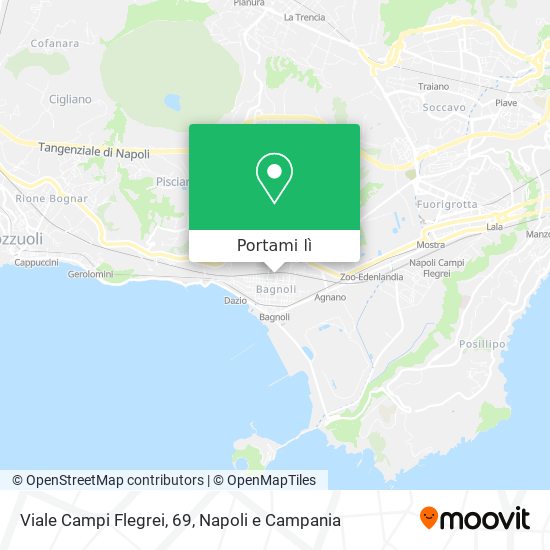 Mappa Viale Campi Flegrei, 69