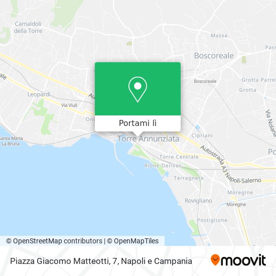 Mappa Piazza Giacomo Matteotti, 7