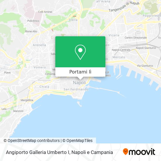 Mappa Angiporto Galleria Umberto I