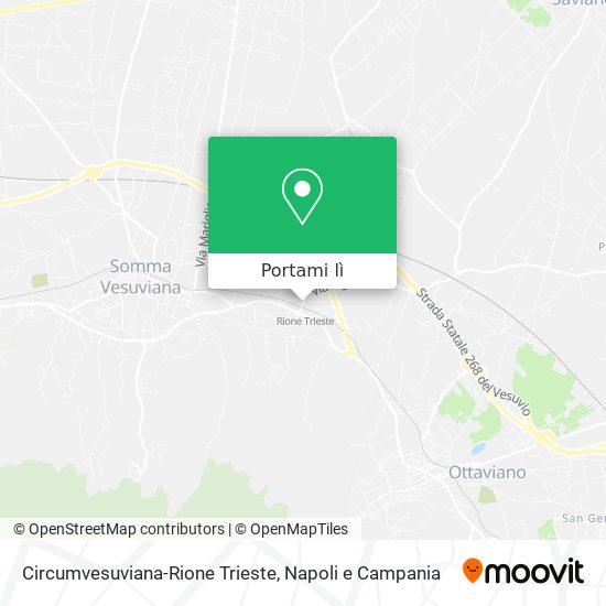 Mappa Circumvesuviana-Rione Trieste