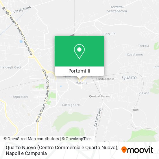Mappa Quarto Nuovo (Centro Commerciale Quarto Nuovo)