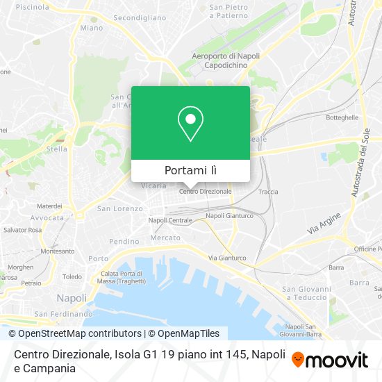 Mappa Centro Direzionale, Isola G1 19 piano int 145