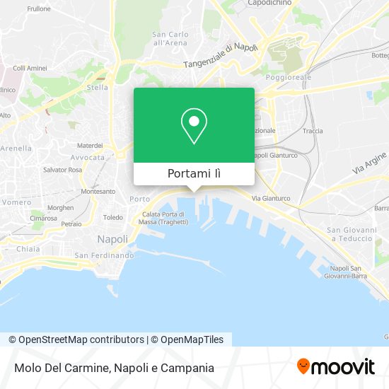 Mappa Molo Del Carmine