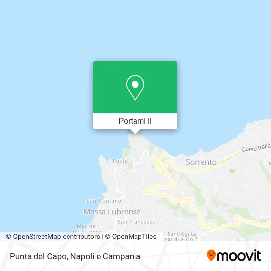Mappa Punta del Capo