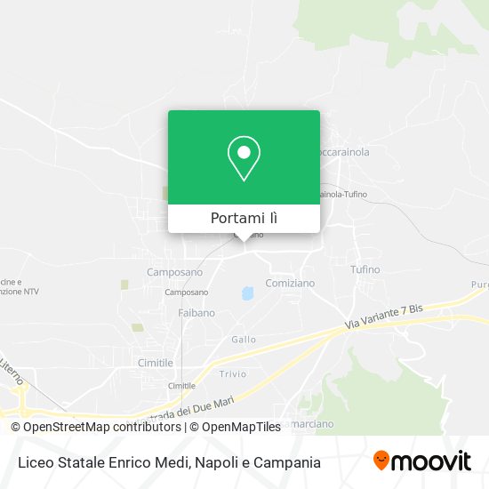 Mappa Liceo Statale Enrico Medi