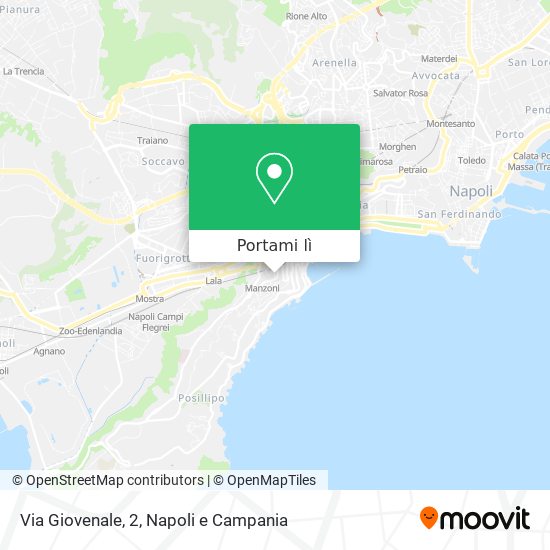 Mappa Via Giovenale, 2