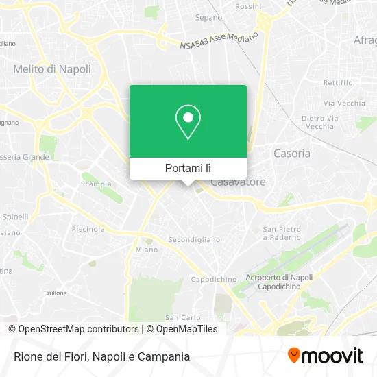 Mappa Rione dei Fiori