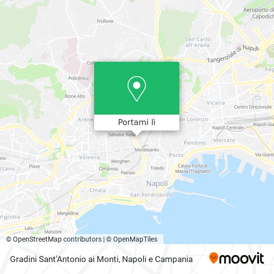 Mappa Gradini Sant'Antonio ai Monti