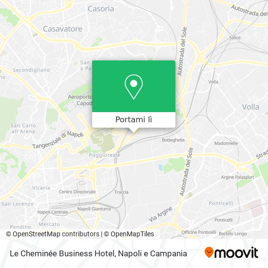 Mappa Le Cheminée Business Hotel