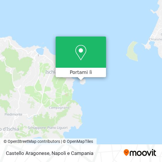 Mappa Castello Aragonese